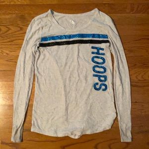 Long Sleeve Justice Shirt Girls Size 16